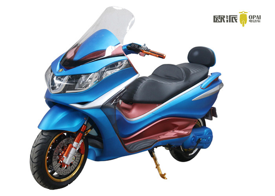 motor 3000W poderoso que compete a motocicleta elétrica, farol bonde do diodo emissor de luz da motocicleta da bicicleta