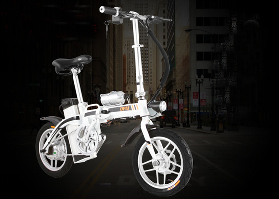 Bicicleta elétrica adulta de 250 watts, bicicleta elétrica dobrável pequena com uma - dobradura do botão